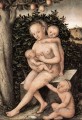 Caridad Lucas Cranach el Viejo desnudo